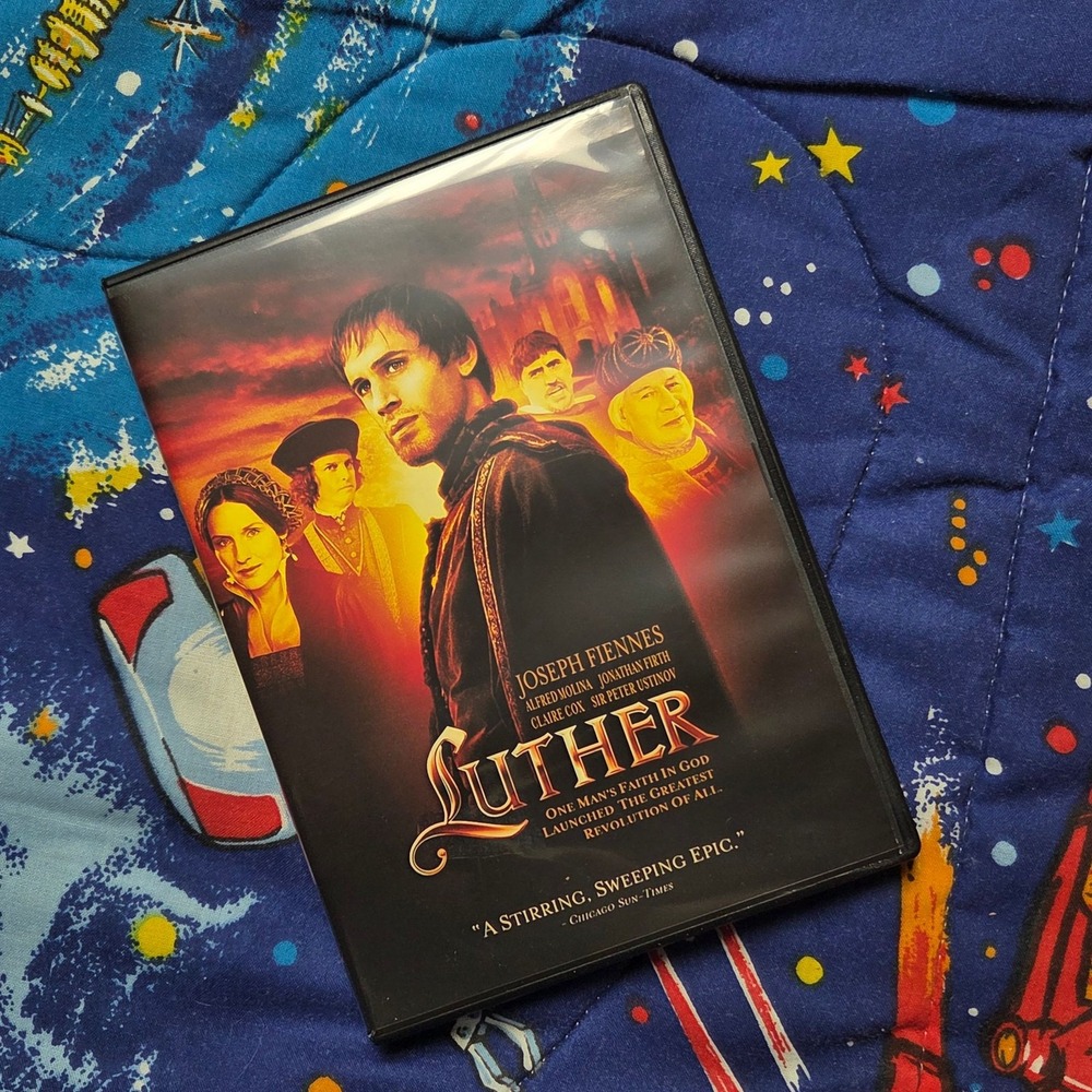 Luther DVD 2003 Joseph Fiennes Historical Drama MGM PG-13 Widescreen NTSC Disc